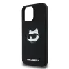 Karl Lagerfeld Liquid Silicone Choupette Head MagSafe tok iPhone 16 Pro Max Fekete - 2. kép