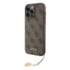 Guess 4G Charm tok iPhone 15 Pro Max - Egyszínű Barna - 1. kép