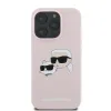 Karl Lagerfeld Liquid Silicone Double Heads MagSafe tok iPhone 16 Pro Pink - 0. kép