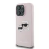 Karl Lagerfeld Liquid Silicone Double Heads MagSafe tok iPhone 16 Pro Pink - 1. kép