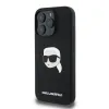 Karl Lagerfeld Liquid Silicone Karl Head MagSafe tok iPhone 16 Pro fekete - 1. kép