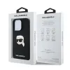 Karl Lagerfeld Liquid Silicone Karl Head MagSafe tok iPhone 16 Pro fekete - 4. kép