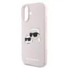 Karl Lagerfeld Liquid Silicone Double Heads MagSafe tok iPhone 16 Pink - 2. kép