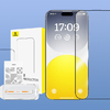Baseus Crystalline Anti-Glare kijelzővédő edzett üveg iPhone 15 Plus üvegfólia - 2. kép