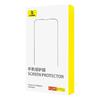 Baseus Crystalline Anti-Glare kijelzővédő edzett üveg iPhone 15 Plus üvegfólia - 4. kép