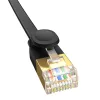 Baseus Cat 7 UTP Ethernet RJ45 lapos kábel, 8 m (fekete) - 4. kép