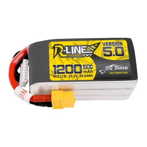 Tattu R-Line 5.0 1200mAh 22,2V 150C 6S1P XT60 akkumulátor