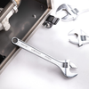 Deli Tools EDL015A, 15 állítható csavarkulcs (ezüst) - 3. kép