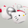 Geske 8 az 1-ben Okos Szónikus hideg meleg arcvasaló (Hello Kitty gyöngyház) - 2. kép