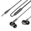 Borofone Earphones BM92 Refined, mikrofonnal, fekete - 0. kép