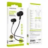 Borofone Earphones BM92 Refined, mikrofonnal, fekete - 3. kép