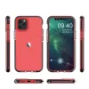 Spring Case átlátszó TPU zselé védőtok színes kerettel iPhone 13 Pro-hoz világoskék - 0. kép