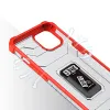 Crystal Ring Case Kitámasztós Strapabíró Tok iPhone 12 Mini Piros - 2. kép