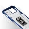 Crystal Ring Case kitámasztós, ütésálló tok iPhone 12 Mini kék - 2. kép