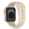 Tech-Protect Silicone szíj Apple Watch 4 / 5 / 6 / 7 / 8 / 9 / SE (38 / 40 / 41 mm) - Barna - 1. kép