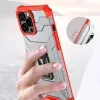 Crystal Ring tok Kickstand Tough Rugged tok iPhone 12 Pro piros - 0. kép