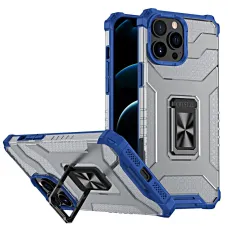 Crystal Ring Case Kickstand Tough Rugged tok iPhone 12 Pro blue