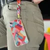 Color Chain Case gél rugalmas elasztikus tok láncos medállal iPhone 13 minihez, többszínű - 3. kép