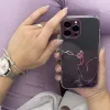 Marble tok iPhone 12 Pro Max Gel tok Narancs Márvány - 3. kép