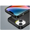 Carbon tok iPhone 14 Plus flexi gél hátlap fekete - 4. kép