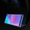 Clear View mágneses fliptok Xiaomi Redmi Note 8 fekete - 0. kép