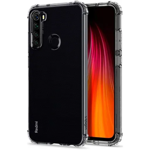 Spigen Crystal Shell flexibilis TPU gél tok Xiaomi Note 8 áttetsző Spigen Crystal Shell flexibilis TPU gél tok Xiaomi Note 8 áttetsző