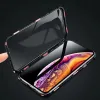 Wozinsky mágneses tok iPhone XS/X fekete/ áttetsző - 4. kép