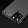 Carbon mintájú TPU tok iPhone 11 Pro Max fekete - 1. kép