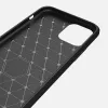 Carbon mintájú TPU tok iPhone 11 Pro Max fekete - 3. kép