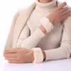 Univerzális érintőkijelző érzékeny téli kesztyű fekete - 3. kép