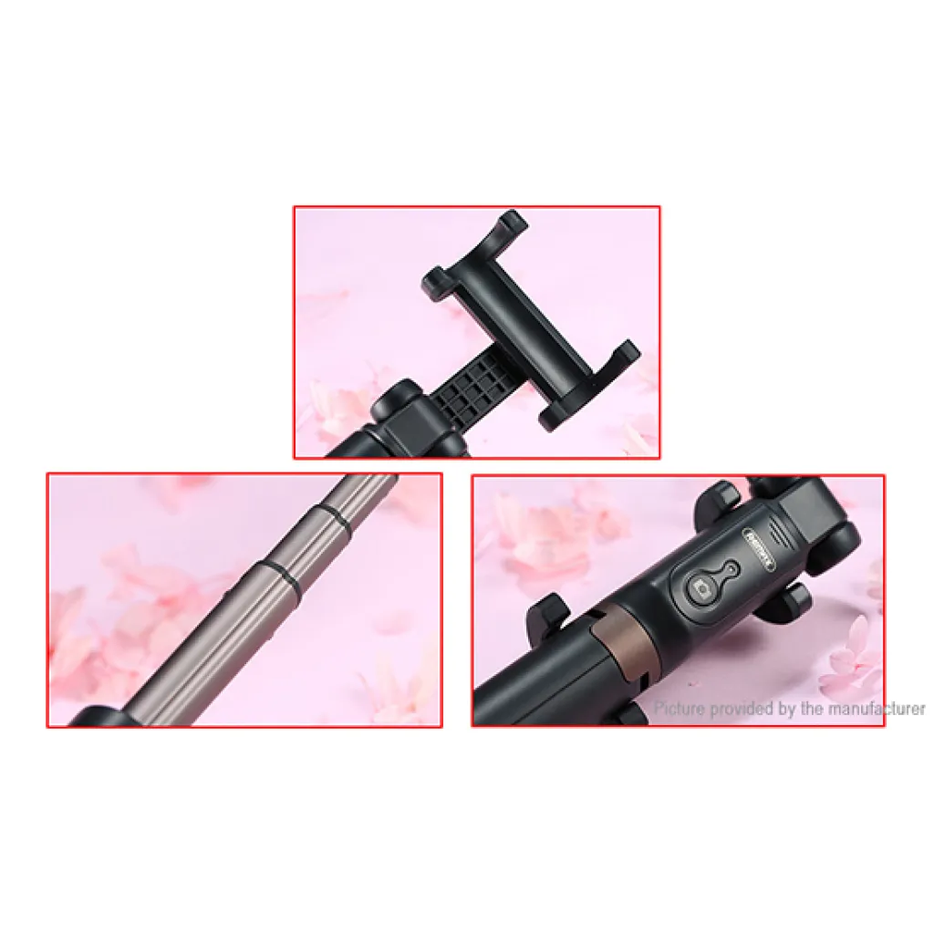 Remax vezeték nélküli selfie bot és tripod fekete (RP-P9) - 7