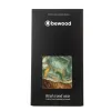 Bewood Unique MagSafe Víz Eleme Fa és Gyanta Tok iPhone 15 Pro Max készülékhez - Zöld és Fehér - 4. kép
