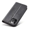 Magnet Fancy fliptok iPhone 12/12 Pro tok fekete - 1. kép