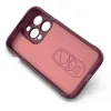 Magic Shield Case iPhone 14 Pro tok elasztikus páncélozott burgundi tok - 0. kép