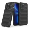 Magic Shield Case tok iPhone 13 Pro Max-hoz, rugalmas páncélozott borítás, fekete - 4. kép