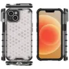 Honeycomb tok iPhone 14 páncélozott hibrid tok átlátszó - 3. kép