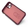 Magic Shield tok iPhone 14 Plus rugalmas páncélozott tok burgundi - 0. kép