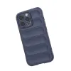 Magic Shield Case iPhone 13 Pro rugalmas páncélozott tok sötétkék tok - 4. kép