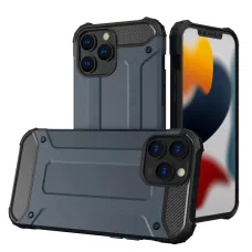 Hybrid Armor tok iPhone 14 Pro páncélozott hibrid tok kék