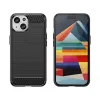 Rugalmas karbon minta tok iPhone 15 - fekete - 3. kép