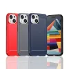 Rugalmas karbon minta tok iPhone 15 - fekete - 4. kép