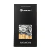 Bewood Unique MagSafe Föld Elem Fa és Gyanta Tok iPhone 13 Pro Max - Fekete és Fehér - 2. kép