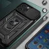 Hibrid Páncél Camshield tok iPhone 13 Pro Max kameravédős páncéltok rózsaszín - 4. kép