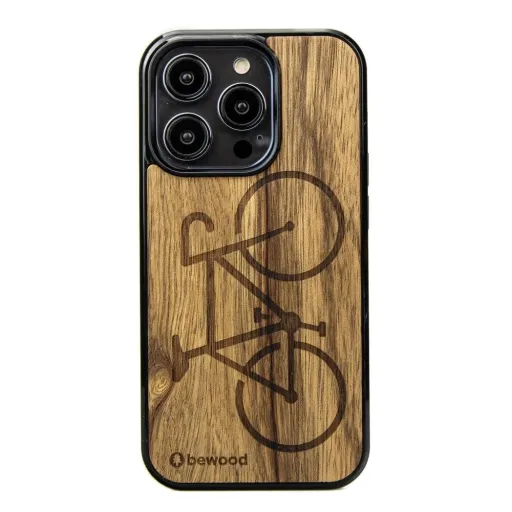 Bewood Bike Limba tok iPhone 15 Pro - Világos Barna Bewood Bike Limba tok iPhone 15 Pro - Világos Barna