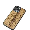 Bewood Bicycle Limba Fa Tok iPhone 15 Pro Max - Világos Barna - 0. kép