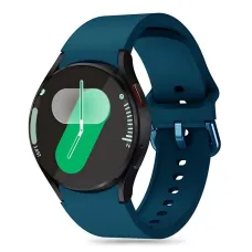 Tech-Protect Szilikon Szíj Samsung Galaxy Watch 4 / 5 / 5 Pro / 6 / 7 / FE - Kék