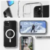 Spigen CRYSTAL HYBRID MAG MAGSAFE IPHONE 15 PRO MAX FROST CLEAR tok - 3. kép