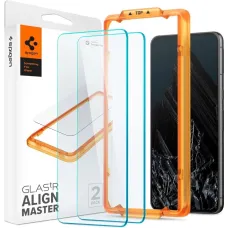 Spigen ALM Glas.tR edzett üveg Google Pixel 8 Pro - 2 db üvegfólia