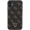 Original Case GUESS hardcase 4G Triangle Metal Logo GUHCN61PG4GPK iPhone 11 tok fekete - 1. kép