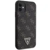 Original Case GUESS hardcase 4G Triangle Metal Logo GUHCN61PG4GPK iPhone 11 tok fekete - 2. kép